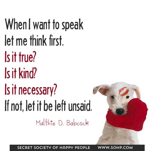 SOHP.com When I Speak