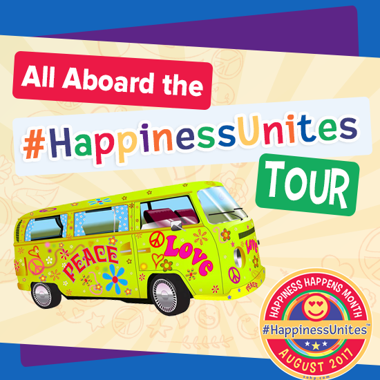 3 Reasons I’m Hittin’ the Road for a #HappinessUnites Tour