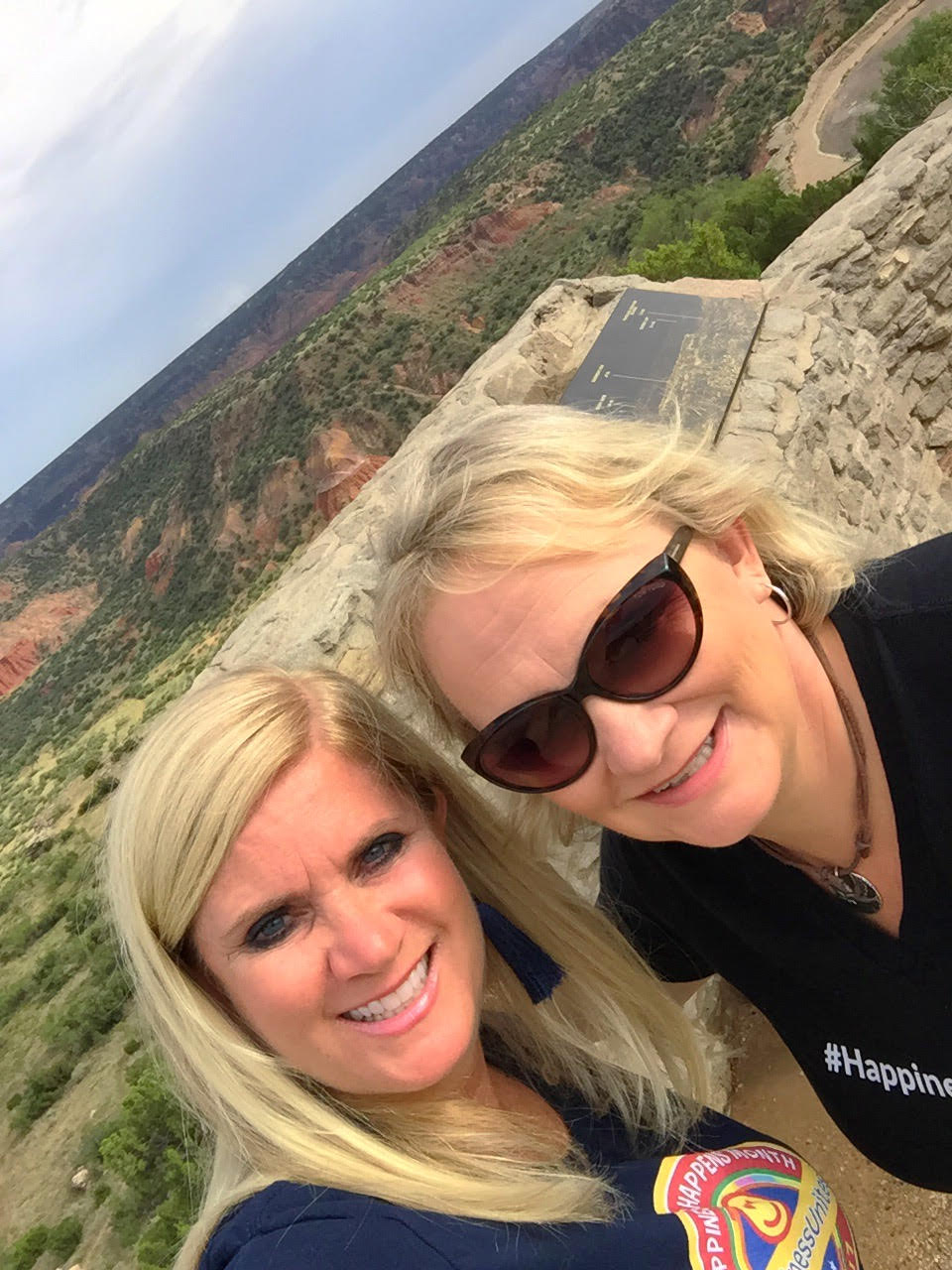 HappinessUnites Tour Amarillo, Happiness Happens Month, #HappinessUnites, Secret Society of Happy People, SOHP.com, Pamela Gail Johnson, Amarillo TX, Palo Dura Canyon