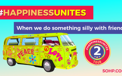 #HappinessUnites Tour: Second Stop – Being Silly With Friends