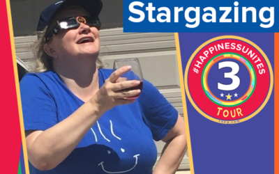 #HappinessUnites Tour: Stop 3 Stargazing