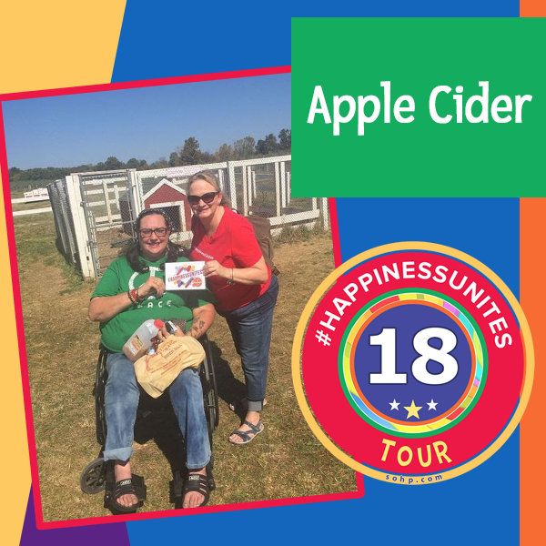 #HappinessUnites Tour – Stop 18: Apple Cider