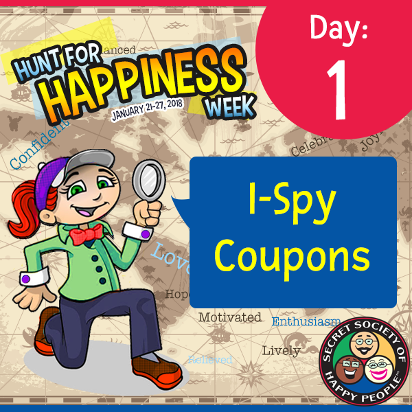 Hunt For Happiness Week – Day 1 – January 21, 2018