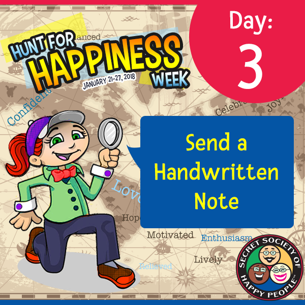 Hunt For Happiness Week – Day 3 – January 23, 2018