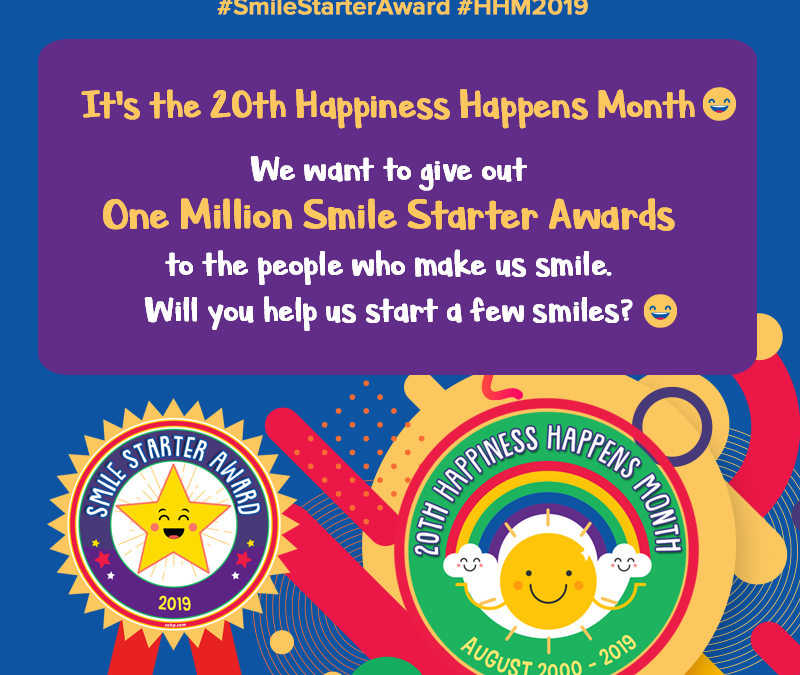 Happiness Happens Month — Let’s Recognize One Million Smile Starters